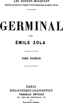 Foto de Programa Nacional por la Lectura. Reseña  de Germinal de Emile Zola
