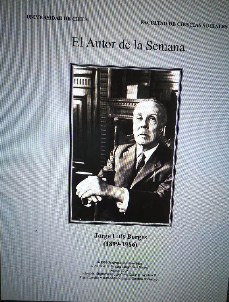 Foto de Programa Nacional por la Lectura. Reseña  de Selección de poesía y narrativa de Jorge Luis Borges 