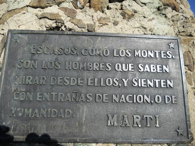 Foto de 68 Aniversario de Inaugurado busto de José Martí en el Pico Turquino  