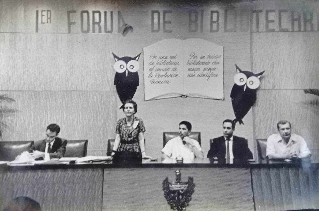 Foto de 120 Aniversario BNCJM- Remembranzas fotográficas: Primer Fórum de Bibliotecarios 