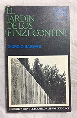 Foto de Programa Nacional por La Lectura.  El jardín de los Finzi-Contini. Autor: Giorgio Bassani 