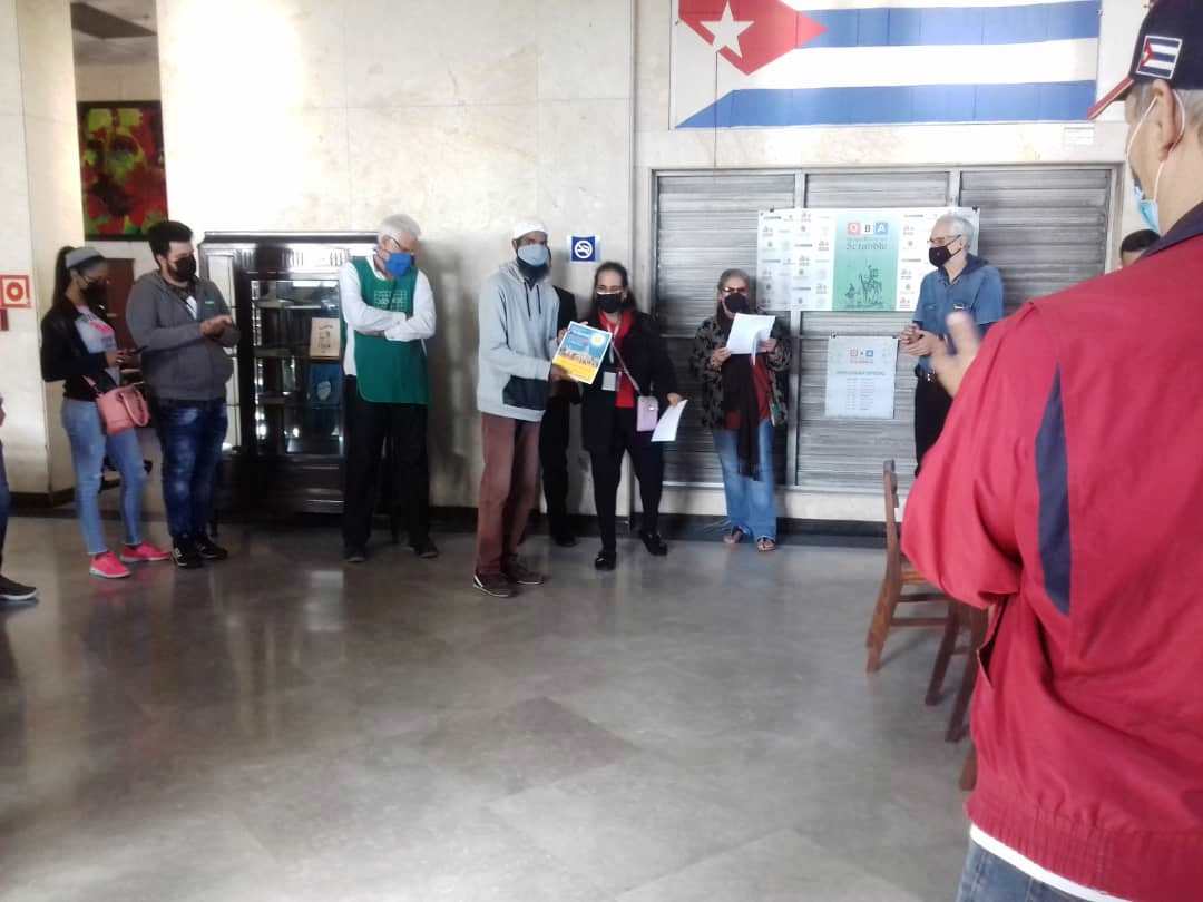Foto de Comienza el espacio Biblioteca Abierta en la Biblioteca Nacional de Cuba con el evento de Scrabble