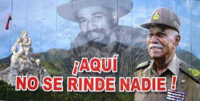 Foto de Homenaje al revolucionario y combatiente cubano Juan Almeida Bosque en su 95 Aniversario  
