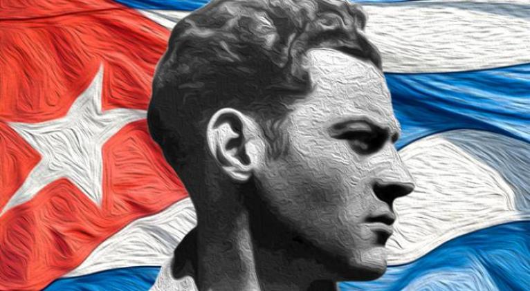 Foto de Homenaje al revolucionario cubano Julio Antonio Mella en el 119 aniversario de su nacimiento