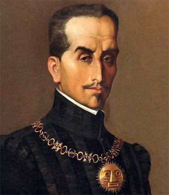 Foto de Homenaje. El Inca Garcilaso de la Vega, escritor e historiador 