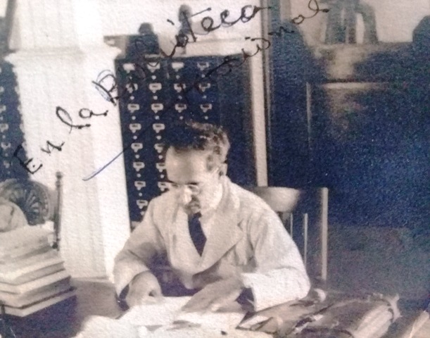 Foto de Homenaje a José Antonio Ramos, escritor, diplomático y Asesor Técnico de la Biblioteca Nacional de Cuba 
