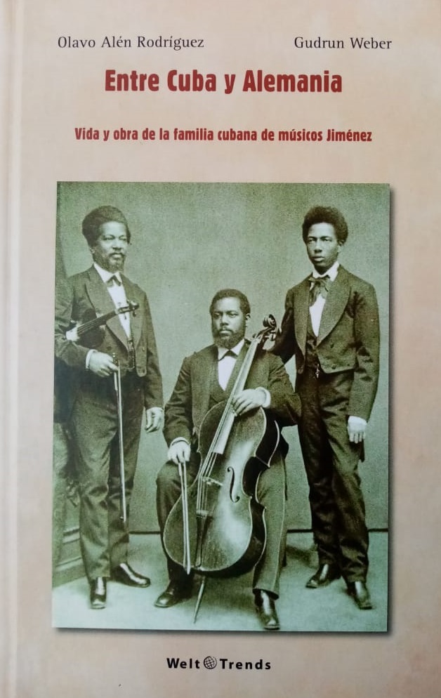 Foto de Donado por su autor, libro sobre músicos cubanos del siglo XIX en Europa 