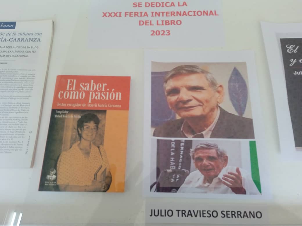 Foto de Se inaugura en la Biblioteca Provincial Elvira Cape una Exposición dedicada a Julio Travieso y Araceli García Carranza 