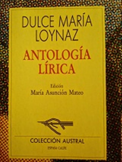 Foto de Programa Nacional por la Lectura. Reseña. Antología lírica, de Dulce María Loynaz
