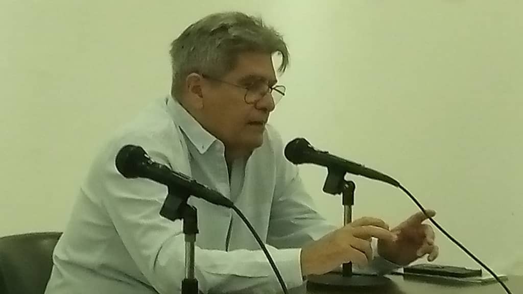 Foto de Conferencia del historiador Dr.Cs. Rafael Acosta de Arriba: 