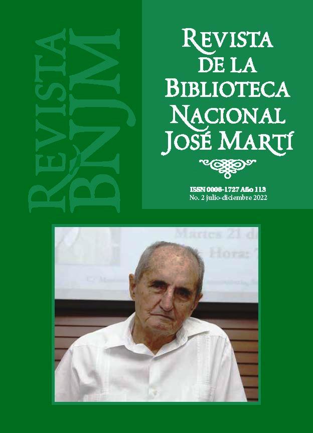 Foto de Revista de la Biblioteca Nacional José Martí. Numero  2  julio  a diciembre  de 2022